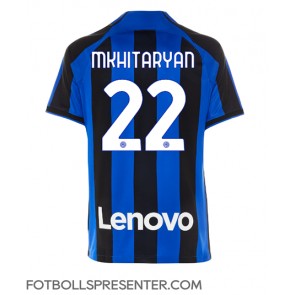 Inter Milan Henrikh Mkhitaryan #22 Hemma Matchtröja 2022-23 Kortärmad